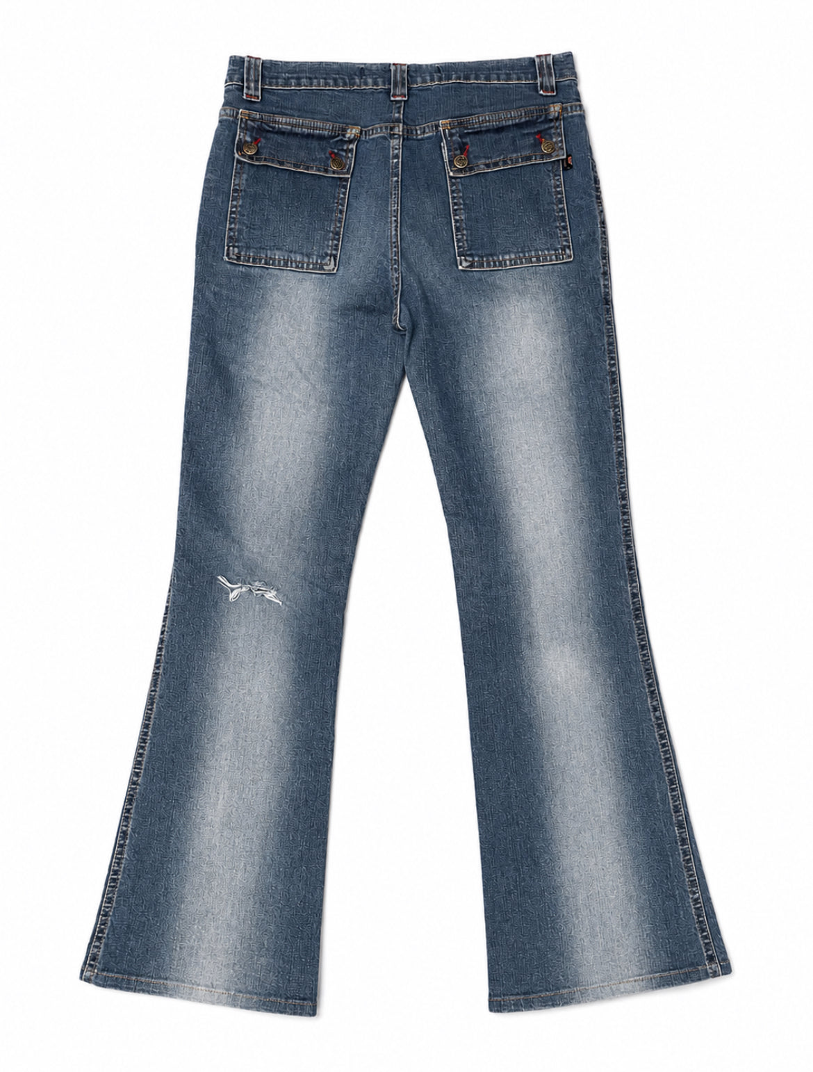 Vintage Reats Jeans Damen Bootcut Jeans Gr. W30 L30