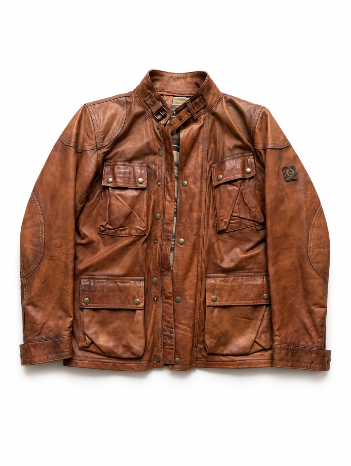 Vintage Belstaff Panther 1966 Lederjacke (S)