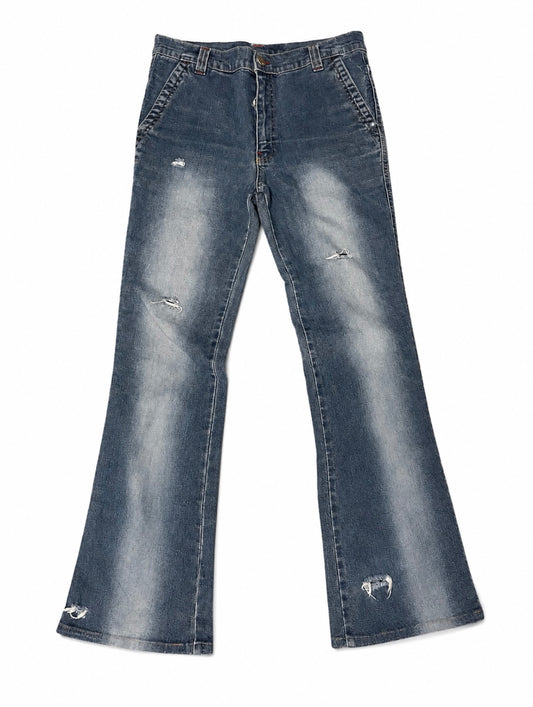 Vintage Reats Jeans Damen Bootcut Jeans Gr. W30 L30